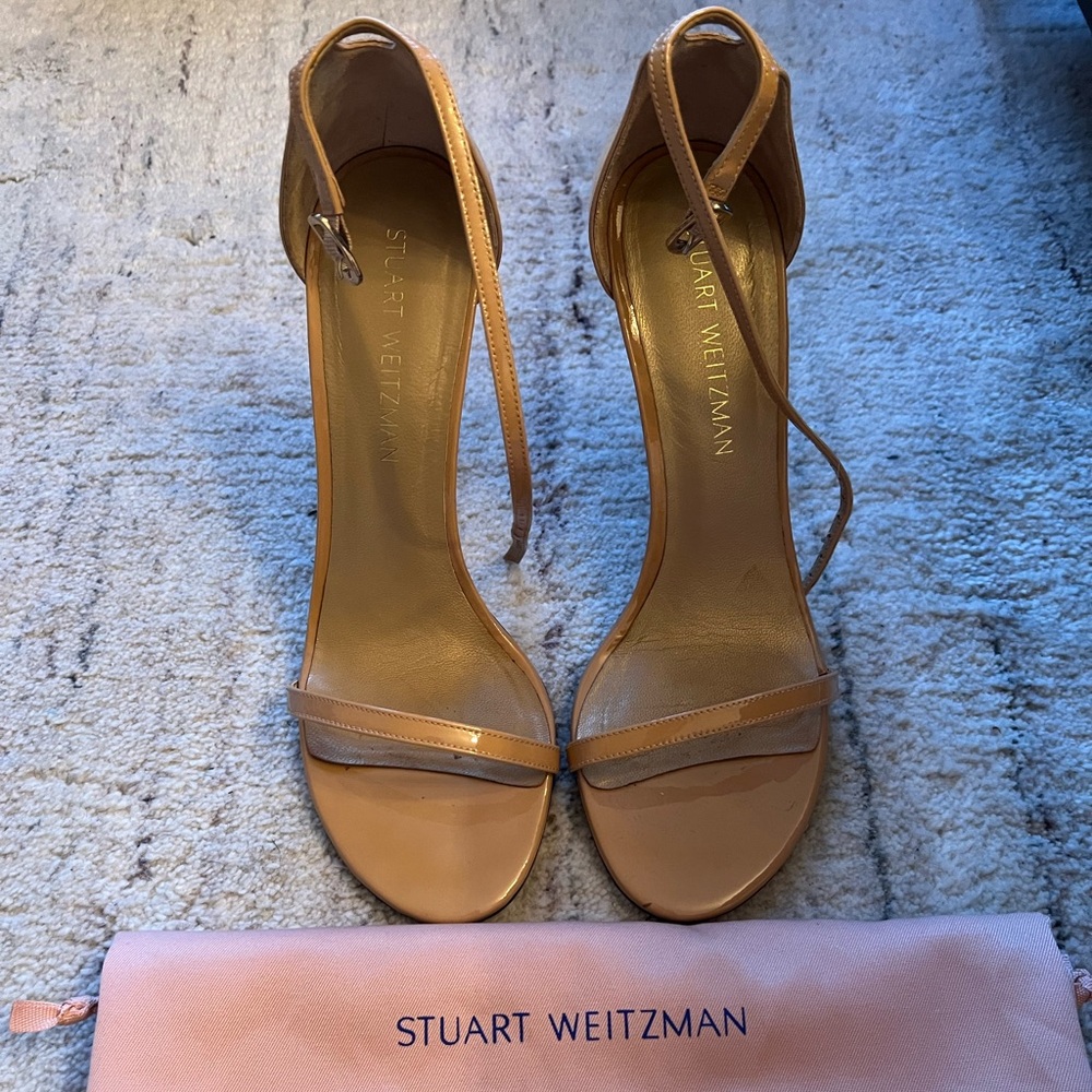 Stuart Weitzman Nudistcurve 100 Strap Sandal